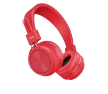 Придбати - навушники  Беспроводные наушники Bluetooth HOCO Promise W25 300mAh 5V Red
