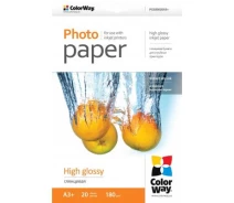 Придбати - фотопапір  Папір ColorWay A3+ (ПГ180-20) (PG180020A3+)