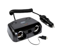 Придбати - розгалужувач і прикурювач  Розгалужувач прикурювача 2в1 + USB RING ( ) RMS14-Ring