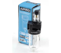 Придбати - аксесуар до пневмоінструменту  Лубрикатор 500 л/хв 1/4" APRO (850116)
