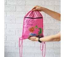 Придбати - рюкзак  Рюкзак-сумка для одягу 4Profi "Nixie", turtle pink 46204 (000003481)