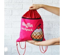 Придбати - рюкзак  Рюкзак-сумка для одягу 4Profi "Cake", pink Лаке 46037 (000003474)