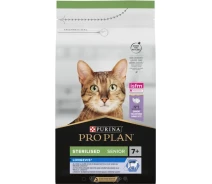 Придбати - корм для кота  Сухий корм для стерилізованих кішок Purina Pro Plan Sterilised Senior 7+ з індичкою 1.5 кг (7613034989673)