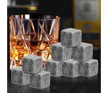Придбати - камені для віскі  Камені для віскі Whiskey Stones – набір каменів для напоїв (42174)