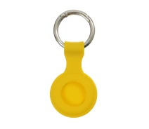 Придбати - смарт-брелкок  Чохол-брелок ArmorStandart для AirTag Silicone Ring Yellow (ARM59000)