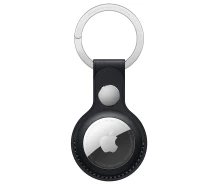 Придбати - смарт-брелкок  Чохол для Apple AirTag - Leather Key Ring (Black) HC [59559]