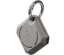 Придбати - смарт-брелкок  Брелок Laut Huex Gem AirTag Ring, Grey (L_AT_HG_GY) силіконовий, брелок для ключів