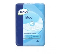 Придбати - пелюшку для малюків  Пелюшки для малюків Tena Bed Plus 60х60 см, 5шт (7322540247893/7322540801910)