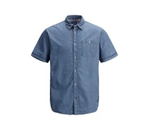 Придбати - чоловічу сорочку  Сорочка 12170816LightBlue Jack & Jones L Блакитний