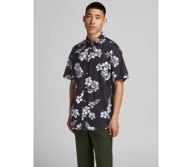 Придбати - чоловічу сорочку  Сорочка JORHAZY SHIRT SS LTN 12187954 Dark Navy Jack & Jones XL Темно-синій
