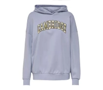Придбати - жіночу кофту  Толстовка ONLTROLLE LIFE L/S VARSITY HOOD BOX SWT 15250215-Cosmic Sky-Print:CAMBRIDGE ONLY XS Бузковий