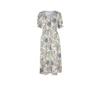 Придбати - повсякденну сукню  Сукня ONLMARS 2/4 MIDI DRESS WVN 15226567 Tofu-JUNGLE FLOWER ONLY XS Бежевий