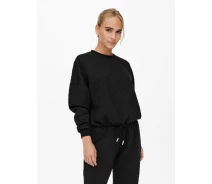 Придбати - жіночу кофту  Толстовка ONLSQUARE L/S STRING O-NECK CC SWT 15234269-Black ONLY M Чорний