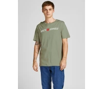 Придбати - чоловічу футболку  Футболка JJECORP LOGO TEE SS CREW NECK 12137126-Tea-Detail:SLIM FIT Jack & Jones XXL