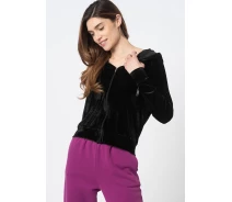 Придбати - жіночу кофту  Кофта ONLBILLY LS VELOUR HOODIE JRS 15240646 Black ONLY L Чорний