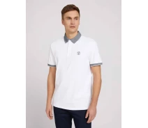 Придбати - чоловічу футболку  Поло basic polo with chest embro 1030625XX1020000 Tom Tailor XXL Білий