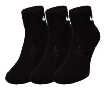Придбати - чоловічу шкарпетку  Шкарпетки 3PPK VALUE COTTON QUARTER SX4926001 Nike S Чорний