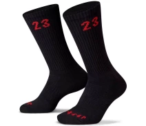 Придбати - чоловічу шкарпетку  Шкарпетки спортивні Nike Jordan ESSENTIAL CREW 3 чорні пари DA5718-011 Розмір 43-46 (DA5718-011_43-46)
