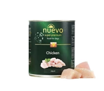 Придбати - корм для собаки  Вологий корм для дорослих собак із куркою Nuevo Chicken adult dog 400 г BGL-NU-112