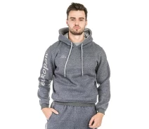 Придбати - чоловічу толстовку  Толстовка Europaw 16 темно-сіра (europaw324_2XL)
