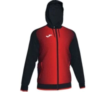 Придбати - чоловічу спортивну кофту  Олімпійка (мастерка) Joma SUPERNOVA червоно-чорна 101285.106 (101285.106_2XL)