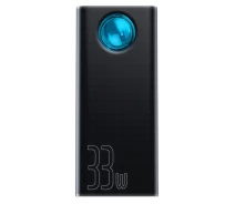 Придбати - універсальну мобільну батарею  Power Bank Baseus Amblight Quick 3.0 Charge 33W(PD3.0+QC3.0) 30000mAh Black