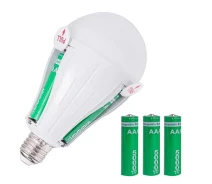Придбати - LED-лампу  LED лампа із вбудованим акумулятором E27 30 Вт (3 Аккумулятора)