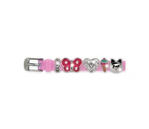 Придбати - дитячий браслет біжутерію  Браслет силіконовий Biojoux BJB004 Charms Bracelet MIX 4 Pink (4668)