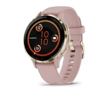 Придбати - смарт-годинник  Смарт-годинник Garmin Venu 3s Soft Gold Stainless Steel Bezel with Dust Rose Case and Silicone Band () 1.2" (390х390) AMOLED / Bluetooth / Wi-Fi, GPS, GLONASS, Galileo, NFC / до 10 днів / 5 ATM / 41 х 41 х 12 мм, 27 г/рожево-золотистий