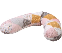 Придбати - подушку для вагітних та годування  Подушка Bubaba by FreeON FLORAL PATCHWORK 170х35 см (УТ000023008)
