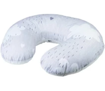 Придбати - подушку для вагітних та годування  Подушка Bubaba by FreeON HEARTS AND CLOUDS 70х60 см (УТ000023017)