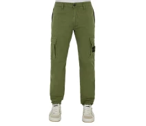 Придбати - чоловічі штани  Брюки Stone Island 303WA Brushed Cotton Cargo Garment Dyed Old Effect Olive S