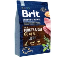 Придбати - корм для собаки  Корм сухий для собак Brit Premium Dog Light 3 kg (8595602526581)
