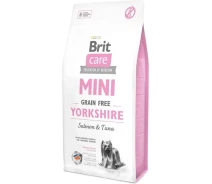 Придбати - корм для собаки  Корм сухий для собак Brit Care GF Mini Yorkshire 7 kg (д/собак малих порід) (8595602520213)