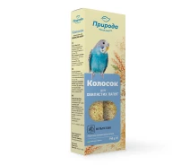Придбати - ласощі для птаха  Корм-ласощі для папуги Природа Колосок Мультизлак 140г.