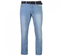 Придбати - чоловічі джинси  Джинси Pierre Cardin Web Belt Solid Light 36W 30L