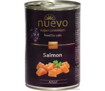 Придбати - корм для кота  Вологий корм для котів з лососем Nuevo Salmon ADULT 400 г BGL-NU-99