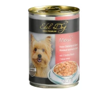 Придбати - корм для собаки  Консерви для собак Три види м'яса Edel Dog Mit 3 Sorten Geflugel 400 г BGL-ED-17