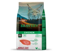 Придбати - корм для кота  Сухий корм для кішок BRAVERY Chicken Adult Cat, для дорослих котів з куркою, 2 кг (48367)
