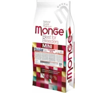 Придбати - корм для собаки  Сухий корм для собак Monge Dog Mini Adult рис 15 кг (8009470006071)