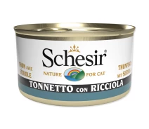 Придбати - корм для кота  Вологий корм для котів Schesir Tuna with Yellow Tail Тунець із жовтохвостом у желе 85 г (8005852172785)