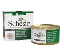 Придбати - корм для кота  Вологий корм для кішок Schesir Tuna Chicken зі смаком тунця з куркою 85 г (8005852750051)