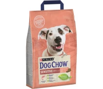 Придбати - корм для собаки  Сухий корм для собак Purina Dog Chow для дорослих, схильних до алергії собак з лососем 2.5 кг (7613034488268)