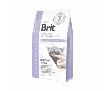 Придбати - корм для кота  Сухий корм для кішок різного віку Brit VetDiets при гострому та хронічному гастроентериті з оселедця яйця та горох 2 кг
