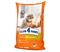 Придбати - корм для кота  Сухий корм для дорослих кішок 14 кг CLUB 4 PAWS Клуб 4 Лапи (1155308556)