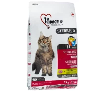 Придбати - корм для кота  Сухий корм для дорослих котів 1st Choice Sterilized Chicken для стерилізованих кішок зі смаком курки 10 кг (65672266109)