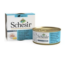 Придбати - корм для кота  Консерви Schesir Tuna Pineapple натуральні, для котів, тунець з ананасом в желе, банку 75 г