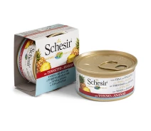 Придбати - корм для кота  Вологий корм для котів Schesir Tuna Pineapple зі смаком тунця і ананаса 75 г (119074)