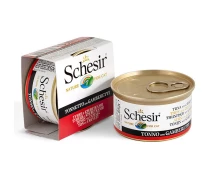 Придбати - корм для кота  Вологий корм для котів Schesir Tuna Prawns зі смаком тунця з креветками 85 г (119080)