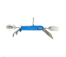 Придбати - мультитул  Мультитул алюмінієва ручка MASTERTOOL Турист 7 у 1 Blue (79-0426)